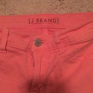 JBrand skinny coral ankle pant